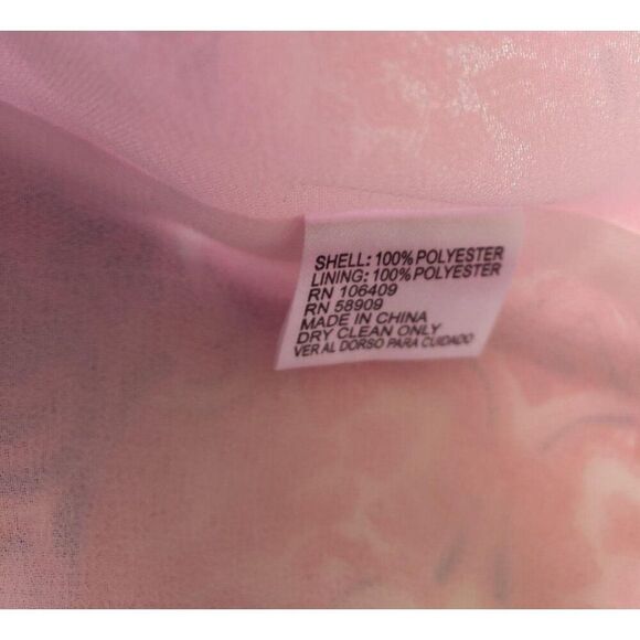 Womens Tunic Blouse Tank M Pink Blue Indie Paisley Sleeveless Boho Costal Loose - Picture 10 of 10